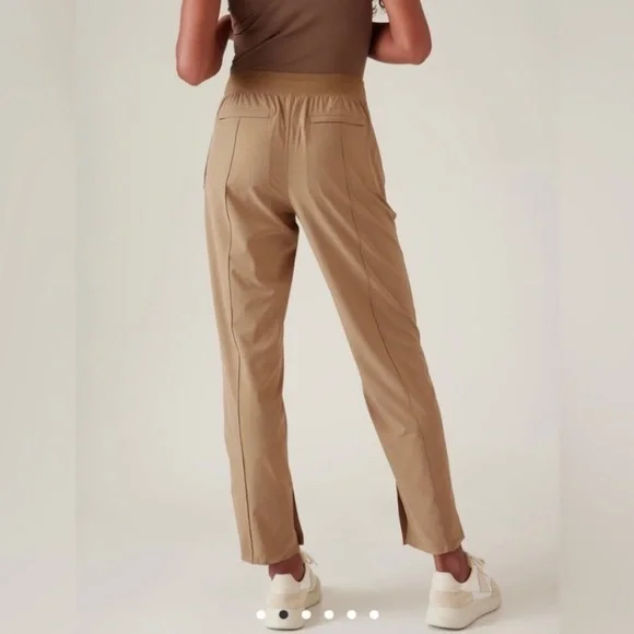 Athleta Brooklyn Heights Pant Khaki Tan Size 0 - Picture 2 of 10